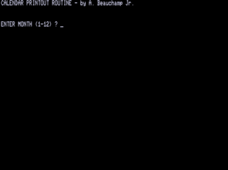 Screen shot